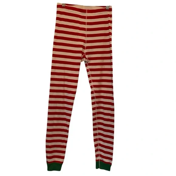 HANNA ANDERSSON Long Johns Holiday Stripe PJ Set Girl 14 (160) - Picture 11 of 12